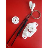 Skilit Samsun Oto Kilit Hyundai Accent 1997-2000 Ön Camlar Elektrikli Cam Kriko Teli ve Tamir Seti - Sol