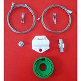Skilit Samsun Oto Kilit Mercedes W124 E200 1986-1995 Arka Camlar Cam Kriko Teli ve Tamir Seti