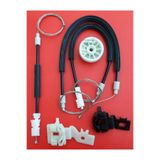 skilit samsun oto kilit Nissan Qashqai 2007-2010 Ön Sol Cam Kriko Teli Ve Tamir Seti