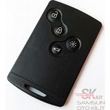 Skilit Samsun Oto Kilit Renault Fluence Megane 3 Clio 4 Laguna 3 Kart Anahtar Kumanda Kabı