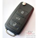 Skilit Samsun Oto Kilit Seat Leon Toledo Ibiza Uds Anahtar Kumanda Kabı Pimli Logolu