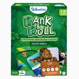 Skillmatics Trump Card & Board Game - Rank & Roll Hayvanlar, Hafıza Strateji Oyunu, Çocuklar, Gençler ve Yetişkinler için Hediyeler
