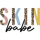 Skin Babe Skincare Leopard Esthetician Skin Babe: Blank Lined Notebook/Journal (6” X 9”) Skin Babe Skincare Quotes For Estheticians