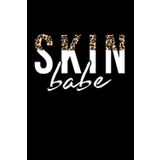 Skin Babe Skincare Leopard Esthetician Skin Babe: Graph Grid Notebook/Journal (6” X 9”) Skin Babe Skincare Quotes For Esthetician