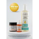 Skin Detox 3 Lü Set – Peeling, Yüz Temizleme Yağı, C Vitamini