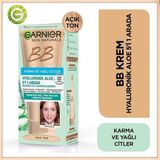 Skin Naturals Bb Krem Mucizevi Cilt Kusursuzlaştırıcı Karma/yağlı Ciltler Açık Ton, 40 Ml, 1