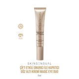 Skin Sensual Magic Eye Duo Repair & CC -Çift Etkili Onarıcı ile Aydınlatıcı Göz Altı Kremi | Light to Medium 15ml