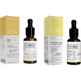 SKIN401 Canlandırma ve Nemlendirici Etkili Serum Seti