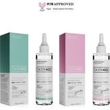 Skin401 Cilt Bakım Seti 200 ml Salisilik Asit BHA ve Glikolik Asit AHA Vegan Formül