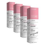 Skin401 SPF50+ Pink Tone Up Sunscreen Pembe Ton Eşitleyici Güneş Kremi 50 ml (4 paketi)