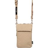 Skinarma Çapraz Vücut Çantası Sling Pouch Juno Cross-Hatch Naylon Scout Boyun Askı Kayışlı Haki