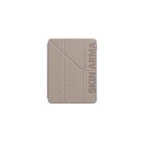 Skinarma iPad Air 11 2024 Uyumlu Kılıf Skinarma Baskı Tasarımlı 360 Tam Koruma Standlı Gamma Kılıf Gold