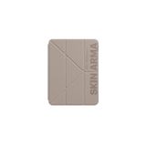 Skinarma İpad Pro 11 2024 Kılıf Baskı Tasarım 360 Tam Koruma Arkası Şeffaf Standlı Gamma Kılıf Gold