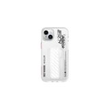 Skinarma iPhone 14 İle Uyumlu Kılıf Şeffaf Desenli Standlı Kaze Kapak-şeffaf