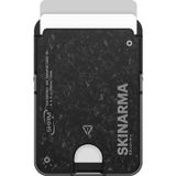 Skinarma Metal Tasarımlı 2 Hazneli Vektor Serisi Magnetik Standlı Kartlık Siyah