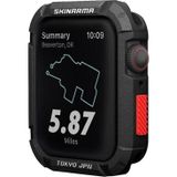Skinarma Watch Akıllı Saat Gövde Koruyucu 7 45mm Kurono Buzlu Tasarım Sert PC Kasa Koruyucu Siyah