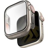 Skinarma Watch Akıllı Saat Kordonu 44mm Kasa ve Ekran Koruyucu Gado Pro Dijital Taç Korumalı Gri