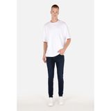 Skinny Fit Düşük Bel Dar Paça Erkek Lacivert Jean Pantolon
