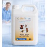 SkinSmart Kedi ve Köpek için Antiseptik Kulak, Göz ve Deri Bakım Solüsyonu, Alkolsüz, 5000 ML