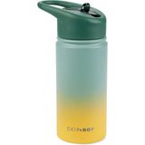 Skip Hop 350ml Yeşil Paslanmaz Çelik Suluk Hafif ve BPA İçermez Özellikleri ile Çocuklar İçin - Karışık