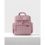 Skip Hop Forma Pembe Anne Bakım Sırt Çantası %100 Polyester Suya Dayanıklı Ayarlanabilir Sap - 01P-Pembe