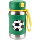 Skip Hop Pipetli Paslanmaz Çelik Suluk - Futbol, Sızdırmaz Tasarım ve Taşınabilir Özellikler