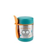 Skip Hop Robot Desenli Çelik Mama Saklama Ve Taşıma Termosu Seti
