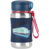 Skip Hop Spark Style Pipetli Paslanmaz Çelik Suluk Tren - 350ml - Karışık