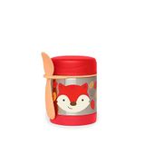 Skip Hop Tilki Desenli Çelik Mama Saklama Ve Taşıma Termosu Seti