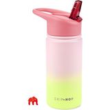 Skip Hop Wander Paslanmaz Çelik Suluk 450 ml Özellikleriyle Pembe Renkli Çocuklar