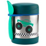 Skip Hop Yalıtımlı Bebek Maması Kavanozu, Kıvılcım Kamyonu, Paslanmaz Çelik, 11 Oz Tutar
