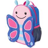 Skip Hop Zoo Mini Sırt Çantası Kelebek Renkli Polyester Malzeme Özellikleri ile 19 cm Kapasite