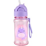 Skip Hop Zoo Narwhal Pipetli Suluk 355 ml Hafif ve Dayanıklı Tritan Malzeme ile BPA İçermez