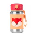 Skip Hop Zoo Pipetli Paslanmaz Çelik Suluk 350 Ml Tilki
