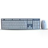 Skm-663 Q Beyaz Kablosuz Multimedya Klavye Mouse Set