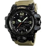 Skmei 1155B Erkek Kol Saati Digital - Analog Ekran Silikon Kordon - yok