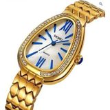 Skmei Kadın Kol Saati Yeni Tasarım Rose Gold ve Gümüş Renkler - Altın