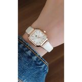 Skmi Polo White Vintage Model Kadın Kol Saati 08 - Beyaz