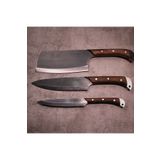 Skniv Alaz: Klasik (Gyuto) Şef Bıçağı, Fileto & Doğrama Bıçağı ve Satır Seti - Özel Mutfak, Şef Bıçak Seti