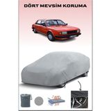 Skoda 130 ile Uyumlu Oto Branda, Araba Brandası, Su ve Güneş Geçirmez Araba Çadırı - Gri