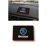 Skoda Araçlar İçin Torpido Üstü Kaydırmaz Ped - Telefon Ve Eşya Sabitleyici