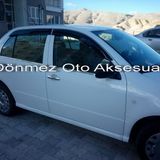 Skoda Fabia 2000-2009 Mugen Sedan Cam Rüzgarlığı