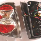 Skoda Fabıa – 2001 2007 Stop HB TYC Sağ Sol Modifiye Set 2 Siyah Kırmızı Lamba
