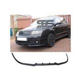 Skoda Fabia Mk1 Cupra R Uyumlu Ön Lip Mat Siyah Ön Tampon Lip (Sts Oto Aksesuar) (01)
