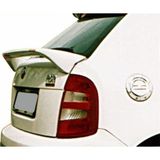 Skoda Fabia Uyumlu 1 6Y Hatchback Spoiler Cam Altı Fiber 1999-2007