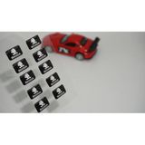 Skoda Logo 3d Cam Açma Torpido Konsol Ayna Çıkartma Seti