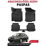 Skoda Octavia 2001 Model Araca Özel Havuzlu Paspas Takım - Siyah
