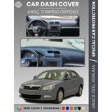 Skoda Octavia (2006-2013) Torpido Örtüsü Ön Göğüs Halı Torpido Koruma Birebir Uyum Kaymaz Uv Koruma