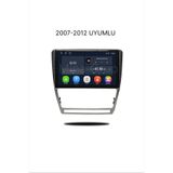 Skoda Octavia (2007-2011) Uyumlu 10 İnç Android Multimedya Ekranı - Kablosuz Apple CarPlay & Android Auto, Bluetooth, Dokunmatik IPS Panel, Direksiyon Kumandası Geri Görüş Kamerası 6GB 8 CORE