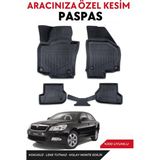 Skoda Octavia 2009 Model Araca Özel Havuzlu Paspas Takım - Siyah